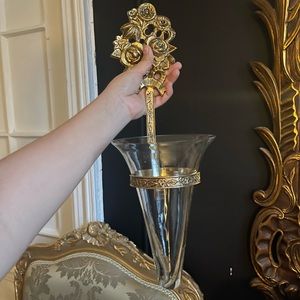 Pair of Vintage Flower Vase Sconces